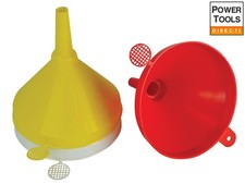 Image of Faithfull AGT7801 Plastic Funnel 150Mm Set, 3 Piece