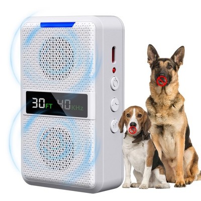 Ultrasonic Dog Bark Deterrent Devices, Anti Barking Device, Adjustable Frequency