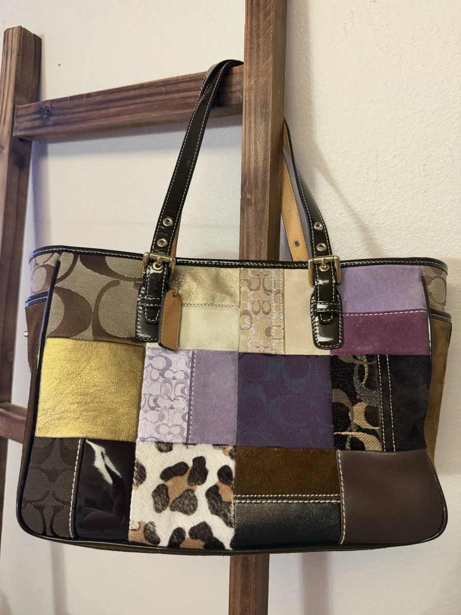 Coach Patchwork Zip Medium Bags & Handbags for Women for sale | eBay