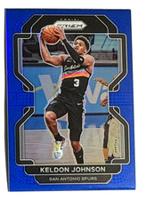 2021-22 PANINI KELDON JOHNSON BLUE PRIZM /199