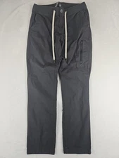 VUORI Womens Pants Ripstop VW401 Zip Cargo Performance Charcoal Gray Small