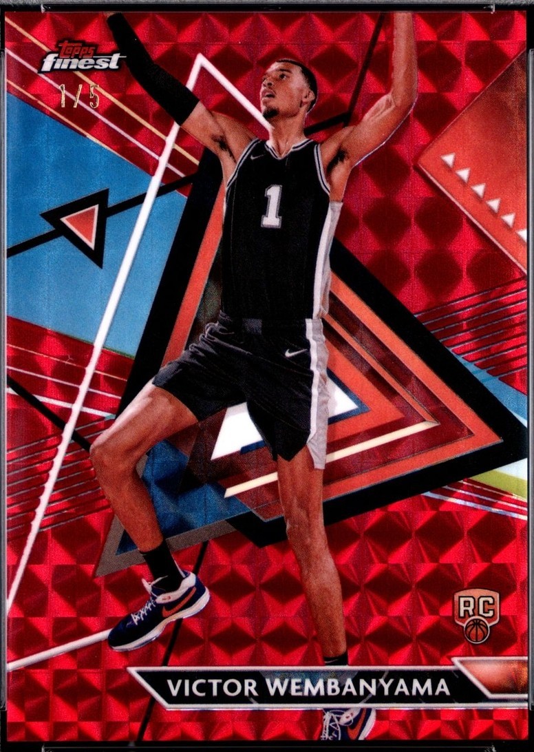 2023-24 Topps Finest - Victor Wembanyama #197 for sale | eBay