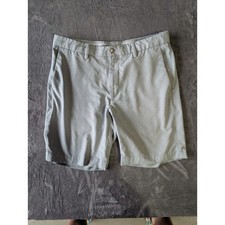 Callaway Mens Golf Shorts Gray Textured Performance Stretch Size 34 Micro