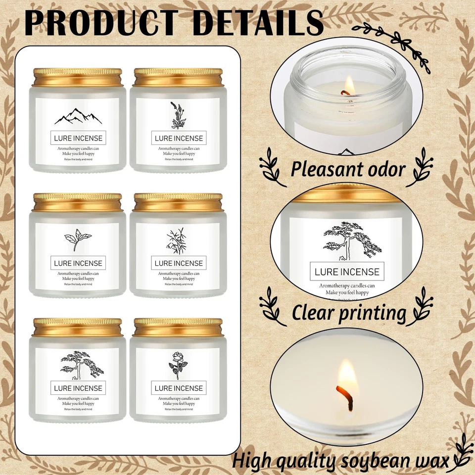 6 Sets Baby Shower Prizes for Winners 16oz Iced Coffee Cups with Bamboo Lids ... - Image 3 of 4