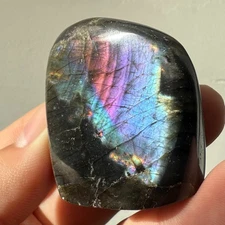 60g Natural Flashy Rainbow Labradorite Freeform Crystal Quartz Healing Reiki