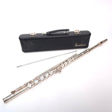 Vintage Silverplated Gemeinhardt M2 Elkhart Flute With Case