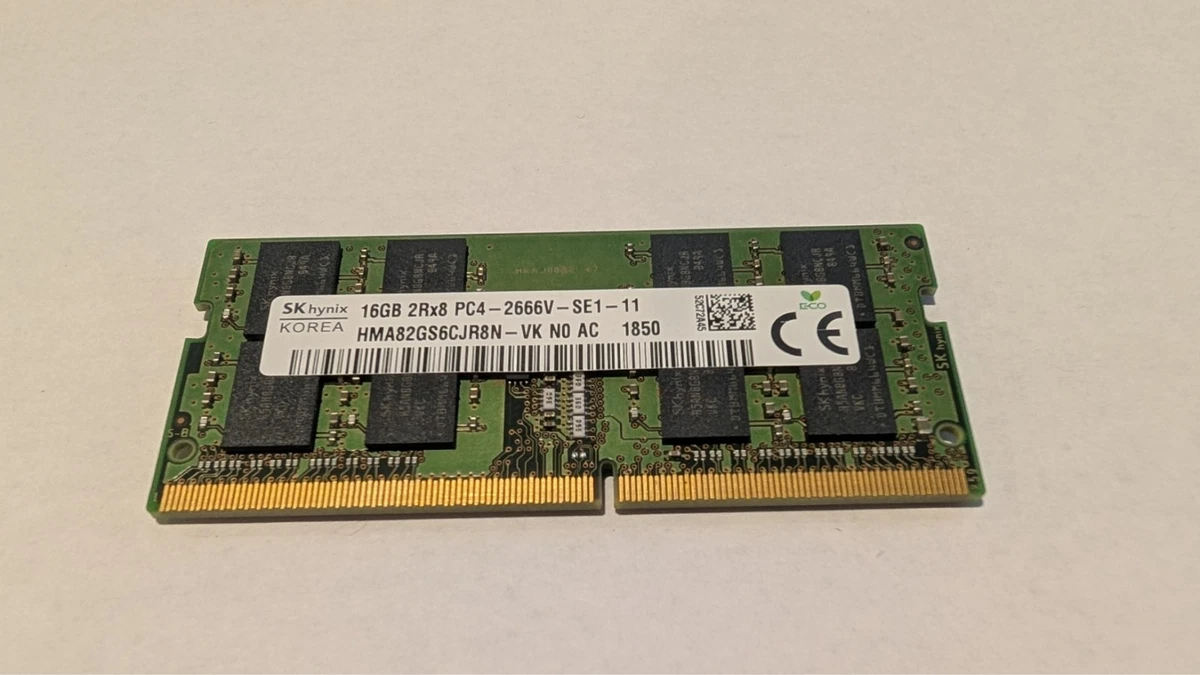 PC4-21300 (DDR4-2666) Bus Speed SO-DIMM Computer Memory (RAM) 16