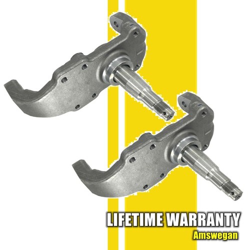 2x Disc Brake 2" Drop Spindles For Chevy Bel Air TRI5 1955 1956 1957