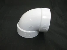 Central Vac Plastiflex 2" 90 Degree Short Elbow SV8052