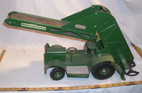 Modellini Pressed Steel Modellino Giocattolo TheBest Drive Chain - Doepke Barber Greene Caricatore A Benna Fisso In Acciaio Modello In Lamiera Stampata Vintage - Foto 6