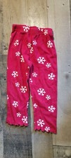 Gymboree Youth red snowflake leggings xmas Pajama