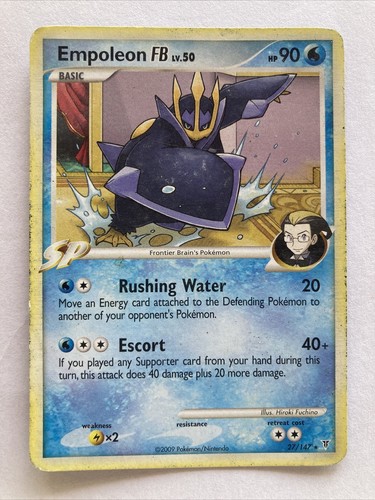 Empoleon FB 27/147 SP RARE Frontier Brain's Pokemon 2009
