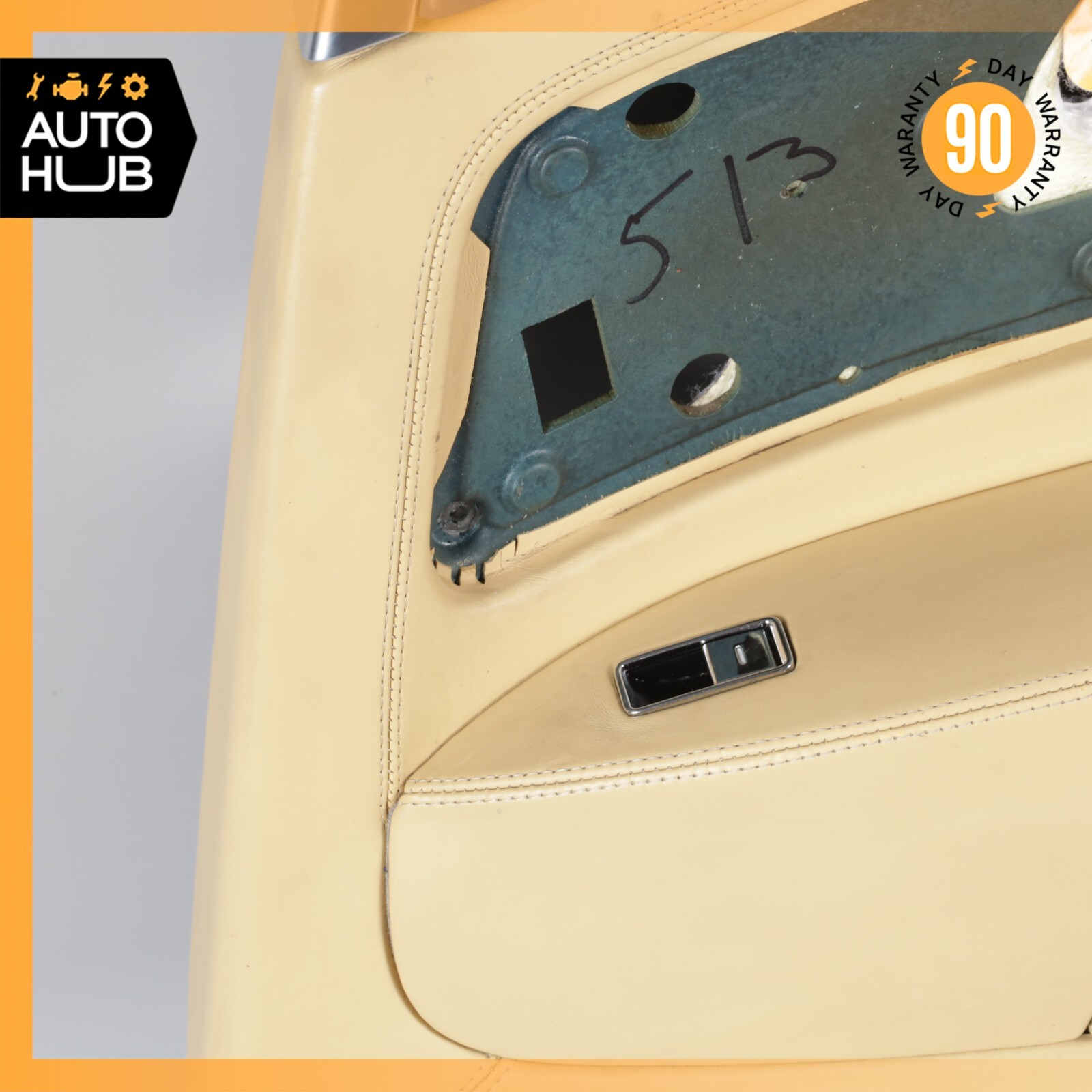 03-10 Bentley Continental GT Coupe Rear Right Side Interior Door Panel OEM 36k