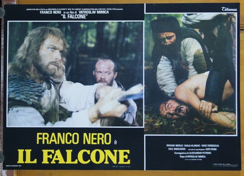 set 8 fotobuste film BANOVIC STRAHINJA - IL FALCONE Franco Nero Dragan Nikolic - Picture 5 of 10