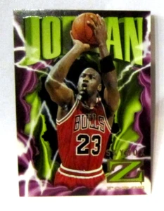 Michael Jordan 1996-97 Skybox Z-Force Z-Cling Parallel Card#11