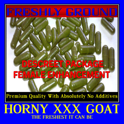 HORNY GOAT WEED No Additives MAX High Epimedium Grandiflorum 100 XXX V Capsules