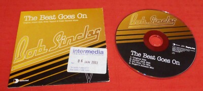 BOB SINCLAIR 4 TRACK PROMO CD SINGLE IN CARD SLEEVE - THE BEAT GOES ON