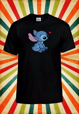 CUORE DISNEY Lilo E Stitch Ohana Uomini Donne Canotta Tank Top Unisex  Maglietta 2275 | eBay