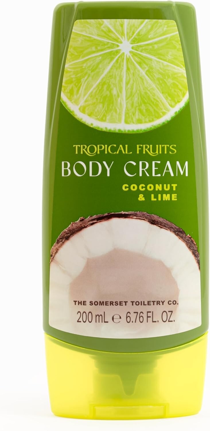 Tropical Fruits Coconut & Lime Body Cream 200ml
