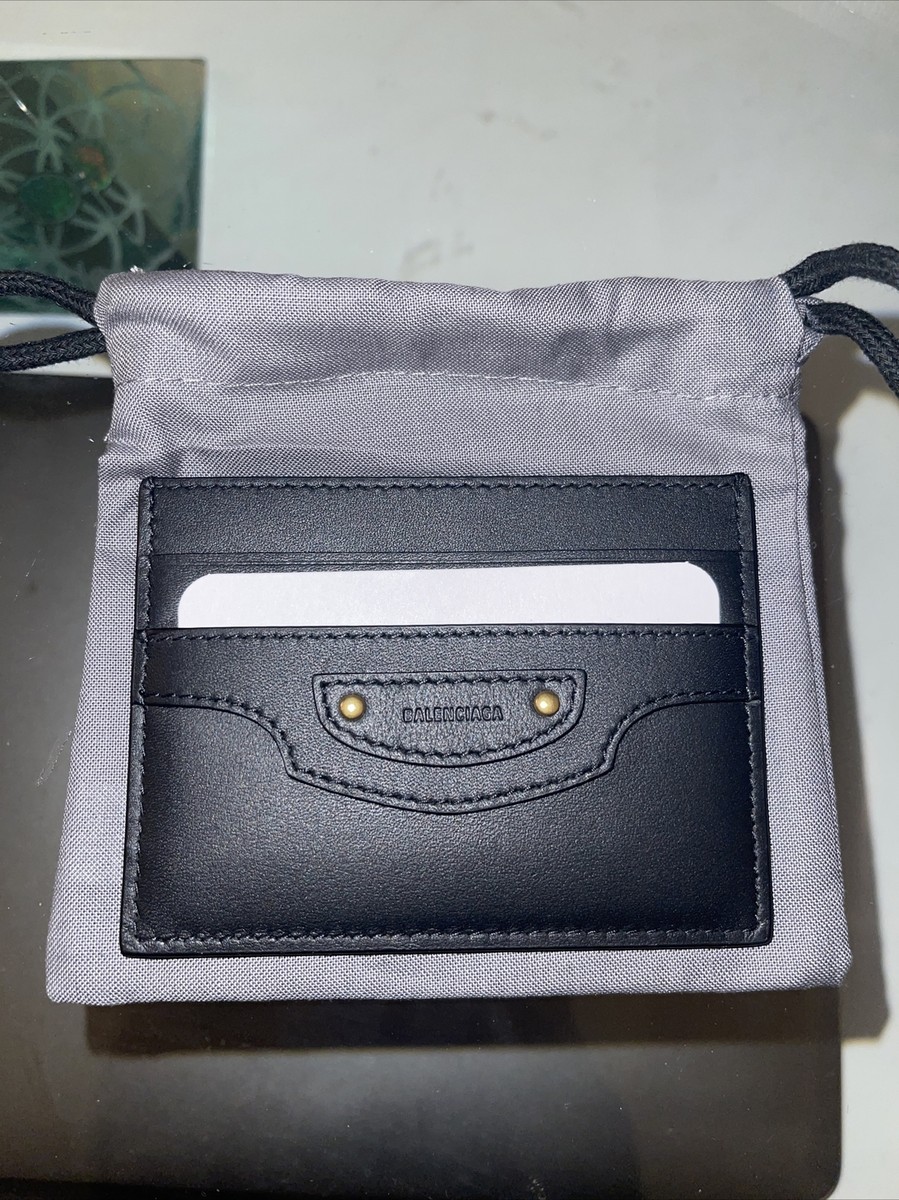 Brand New Black Balenciaga Card Holder 640109 | eBay