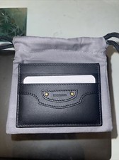 Brand New Black Balenciaga Card Holder 640109