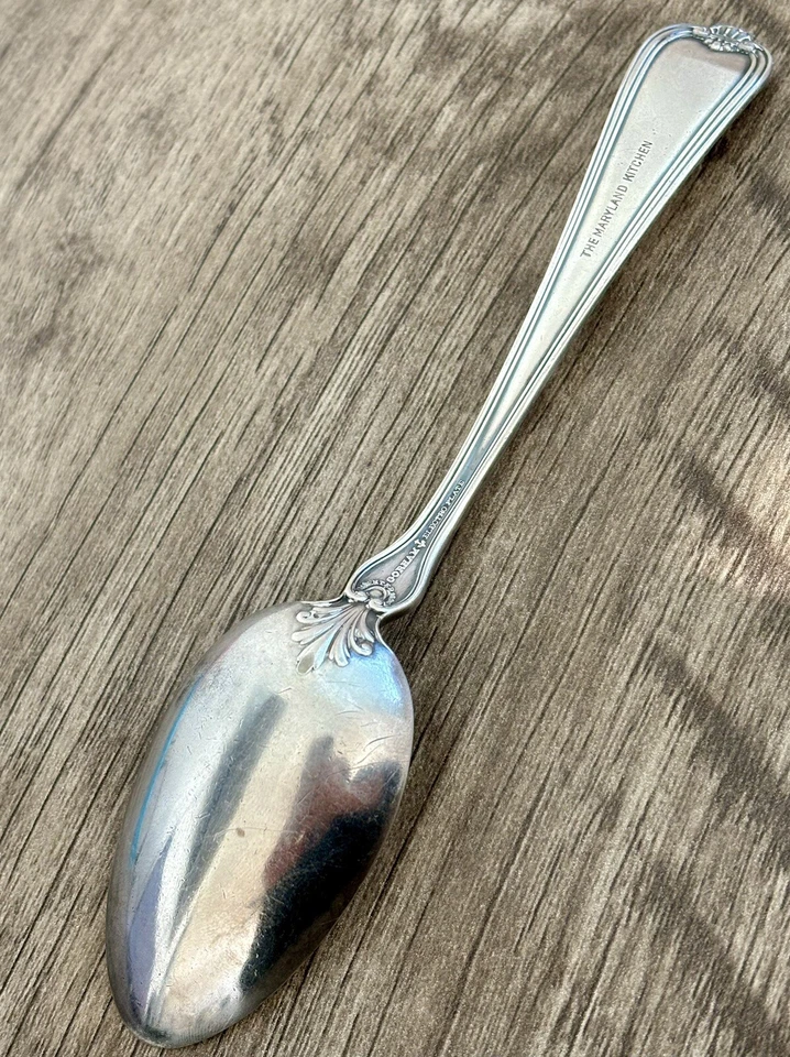 Gorham Electro Plate Winthrop Pat. Cuchara 1896 7" mono - "La cocina de Maryland" Foto 4 de 4