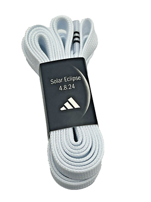 adidas gazelle silver green womens Replacement Laces for adidas Gazelle White / 140 cm / 55 in / Flat Shoe Laces main image 0