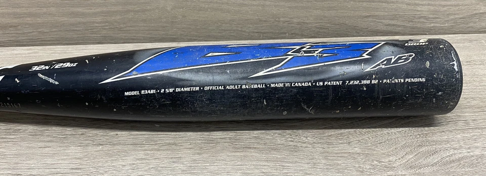 Бейсбольная бита композитная Combat B3 B3AB1 -3 BBCOR ствол 2-5/8 дюйма 32 дюйма 29 унций - Изображение 3 из 4