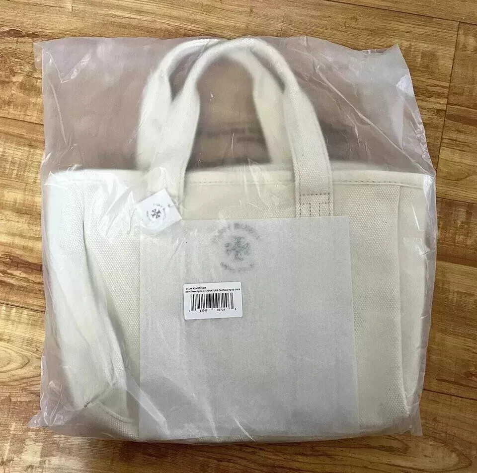 NEW Tory Burch Canvas Mini Tote Bag | eBay