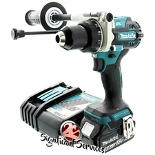 Makita XPH14Z 18V Li‑Ion Brushless 1/2" Hammer Driver Drill 5.0 Ah Battery Kit
