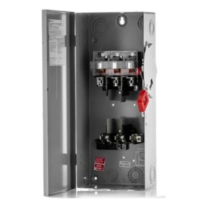 GE 100 Amp Fusible Disconnect Switch