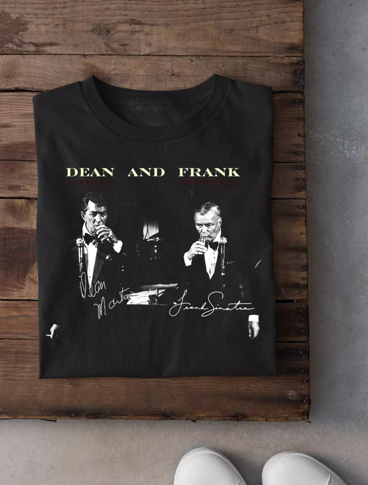 Dean Martin and Frank Sinatra Retro Shirt, Fan Gift