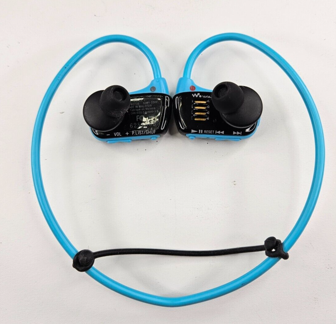 Sony Walkman NWZ-W273S 4 GB Waterproof Swimming MP3 Player (Blue