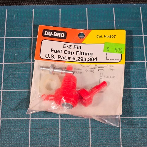 DuBro 807 E/Z Kwik Fill Fuel Cap Fitting Made In USA eBay