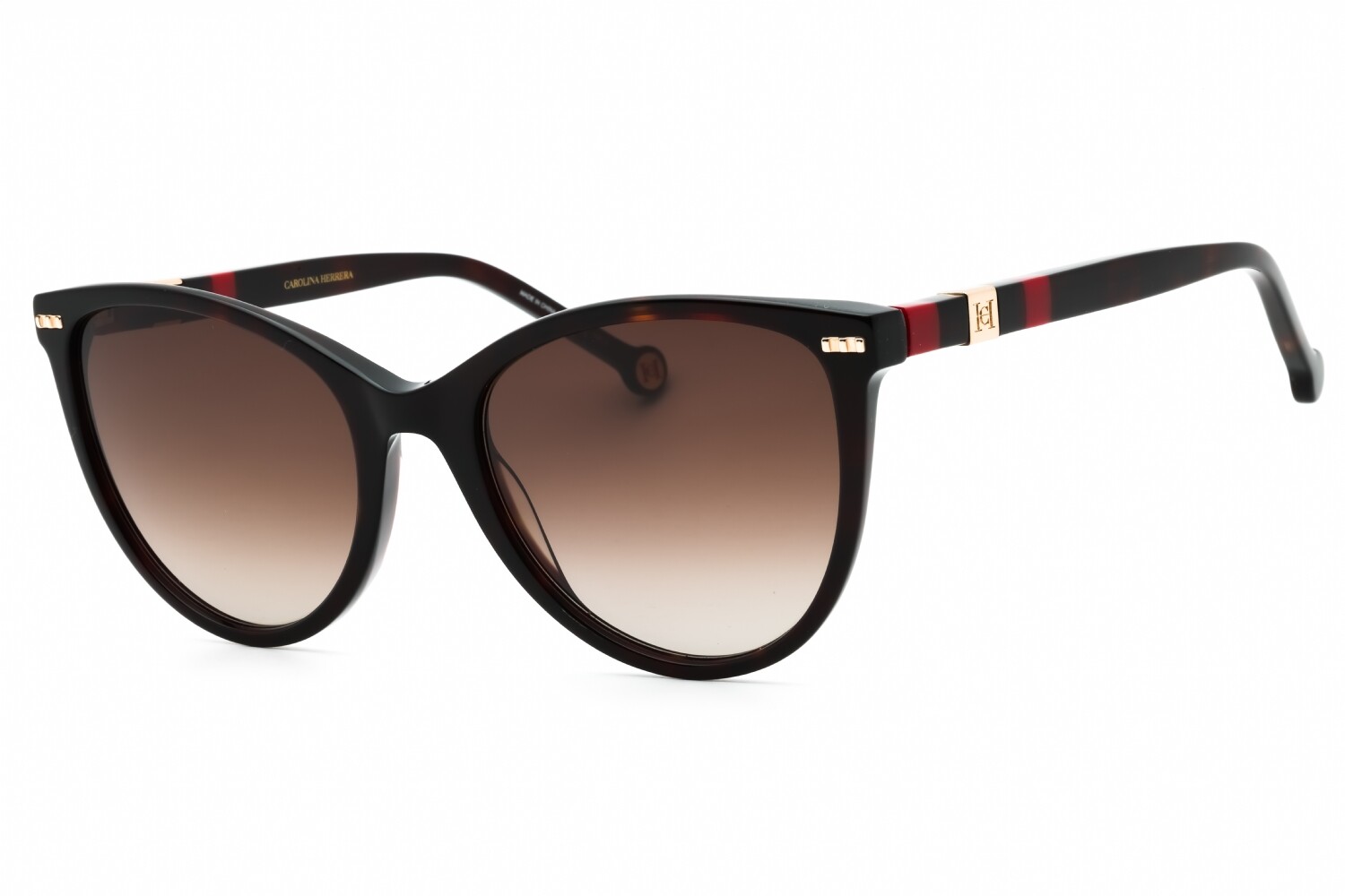 Солнцезащитные очки CAROLINA HERRERA CHER107S-63HA-57 Размер 57мм 145мм 20мм черепаховая женщина 12090₽