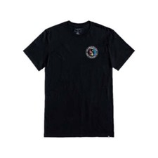 QUIKSILVER Boy's S/S T-Shirt MELLOW PHONIC - KVJ0 Black - XLarge (16) - NWT