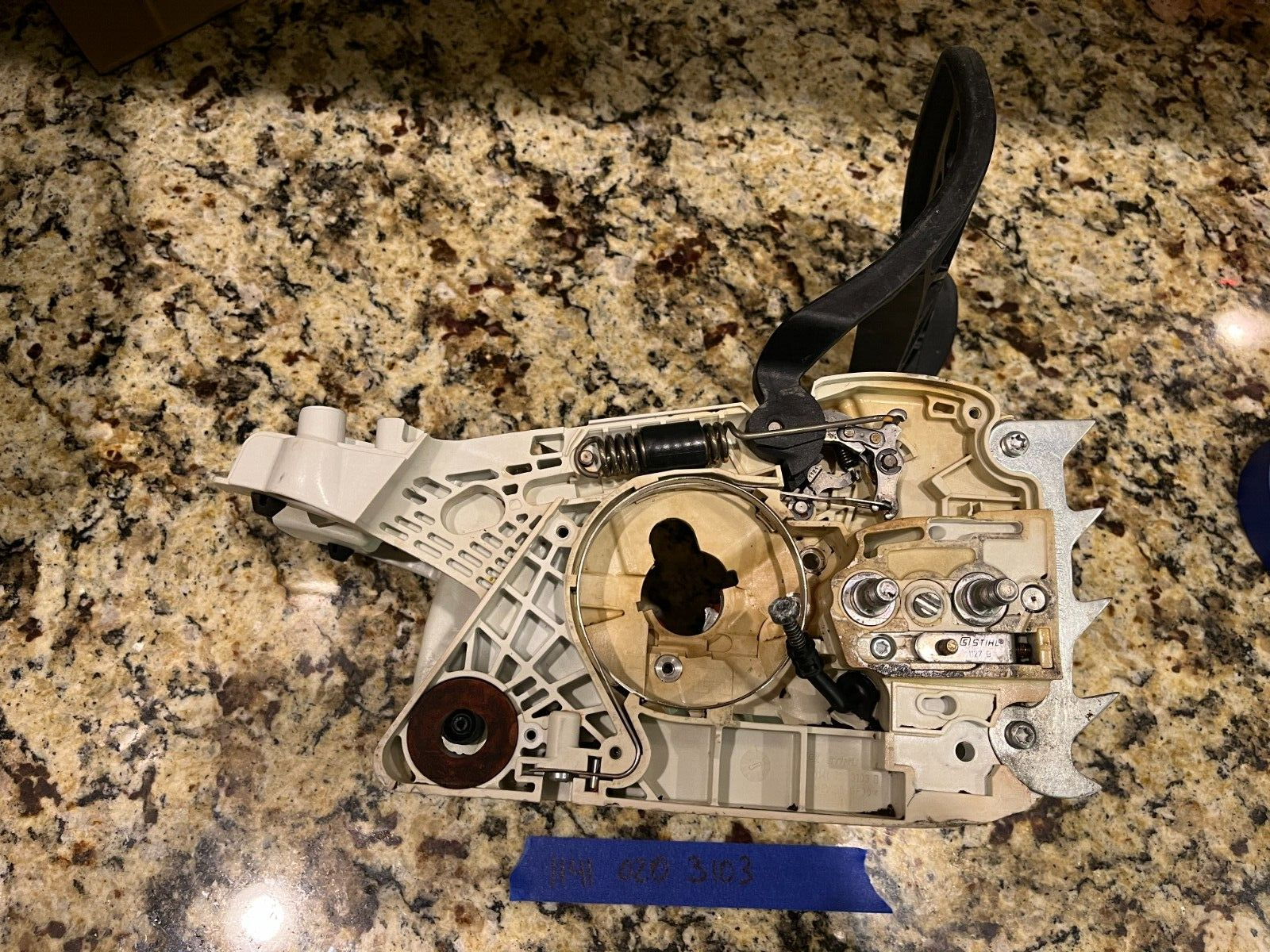 STIHL MS291 MS271 OEM Chainsaw Crankcase Oil Tank Assembly 1141 020 3103