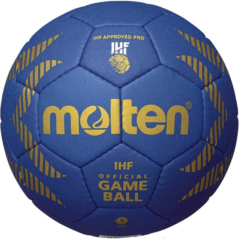 Игровой мяч Molten Handball HA5000-B Top Wettspielball IHF Game Ball dunkelblau Gr 2 3 14890₽