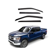 Auto Ventshade [AVS] in-Channel Rain Guards for 2014-2018 Silverado & Sierra ...