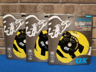 Ox Tools Trade Series TB10 9'' Segmented Diamond Blade - 3 pk