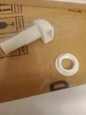 357105-1 SEA-DOG LINE "WHITE THRU HULL NYLON GAS TANK VENT"  5/8".