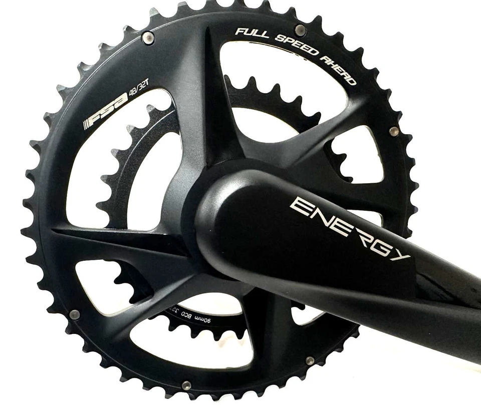 FSA Energy Modular BB386EVO Road Gravel Crankset 172.5mm 11/12-Speed 48/32t New - Image 2 of 4