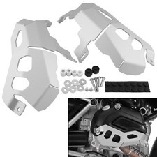 Cylinder Head Valve Cover Guard Kit Silver For BMW R 1200 R RS RT R1200GS ADV LC