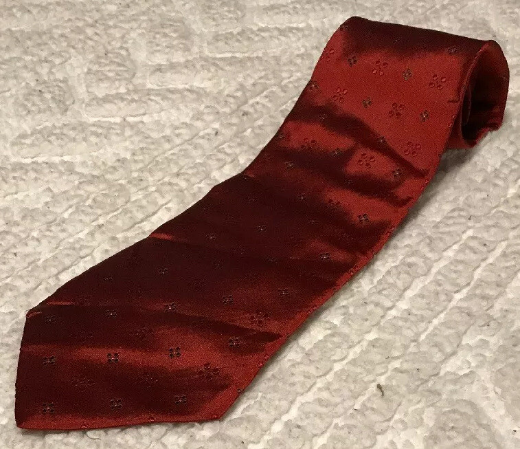 J Crew Mens Neck Tie Red 100% Silk Made In USA 57.75x4 | eBay