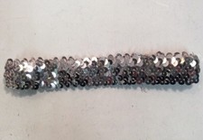 Sparkling Silver Sequin Headband Halloween 6 Diameter Costume AllHolidays