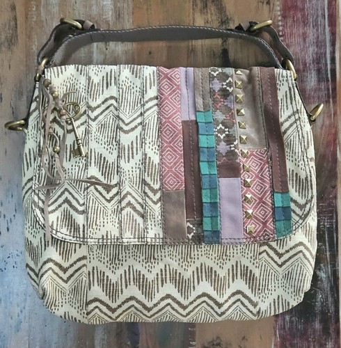 FOSSIL Crossbody Messenger Bag Long Live Vintage 1954 Large Preloved