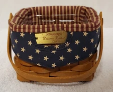 2003 Longaberger Dresden Basket Combo