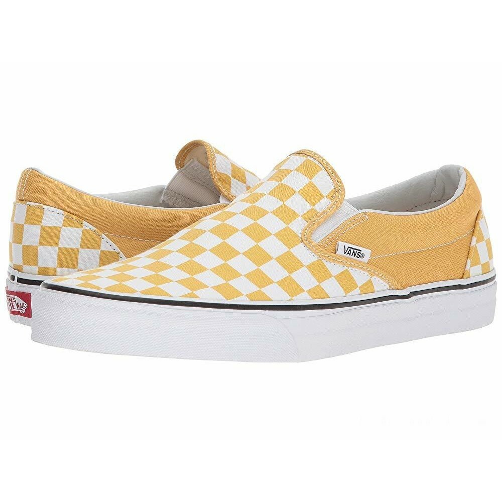 Vans Classic Slip-On Checkerboard Orchid White Mens Size 12-image