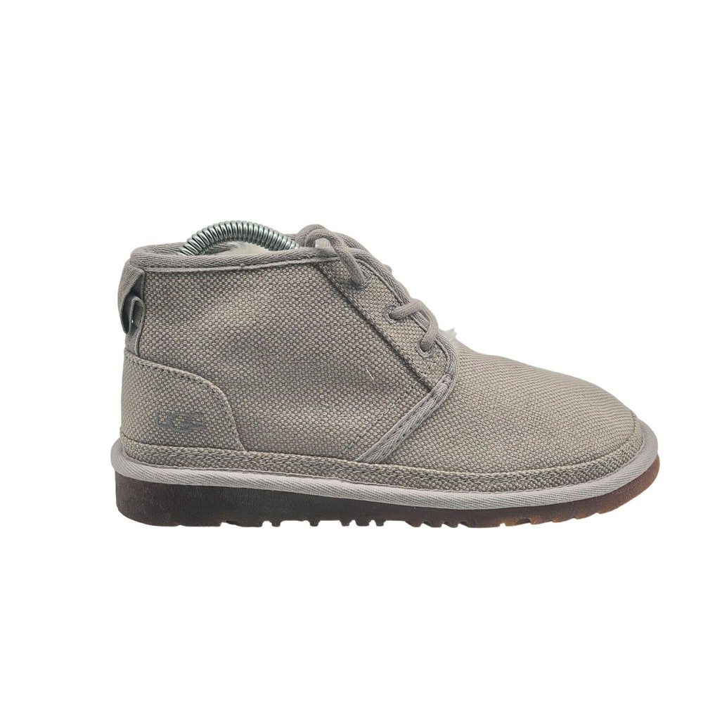 UGG Neumel Naturals 1119597 Womens Chukka Boots Canvas Size 6
