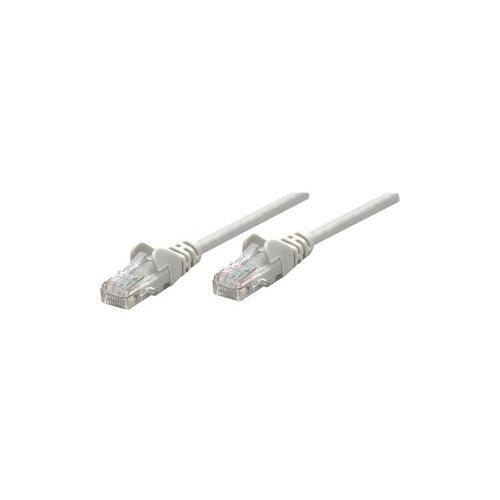 Intellinet 25 cm Category 6 Network Cable for Network Device First End 1 x Grey - Picture 1 of 1